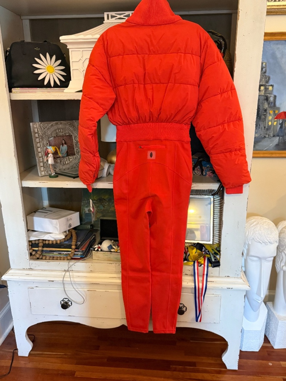 Free People FP Movement Small S downhill Diva ski suit orange - Picture 8 of 11